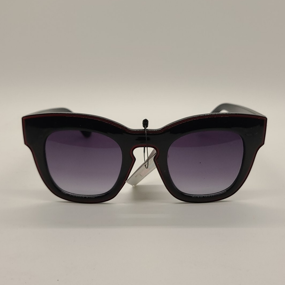 Black with Red trim Sunglasses